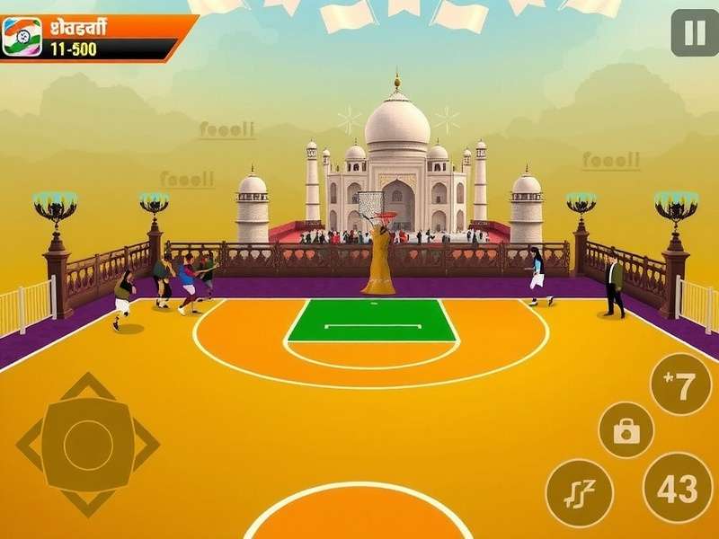 Basket Legends India Supreme controls and interface